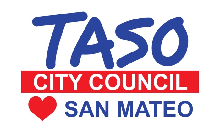 Taso for City Council, San Mateo — campaign logo